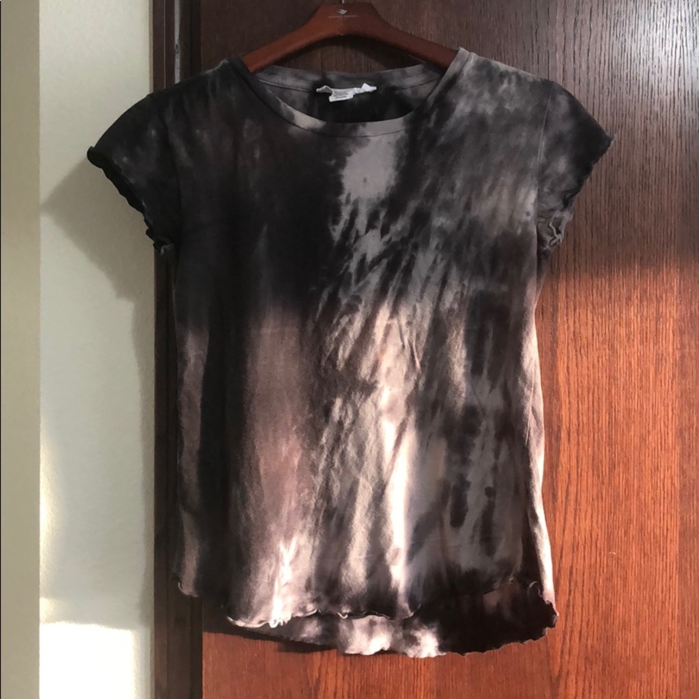 Black Tie Dye Tee